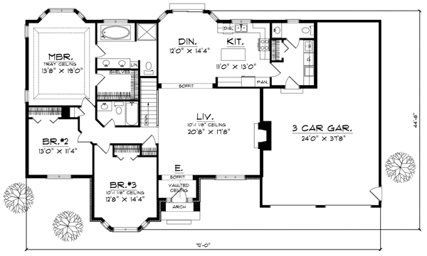Main Floor Plan: 7-247