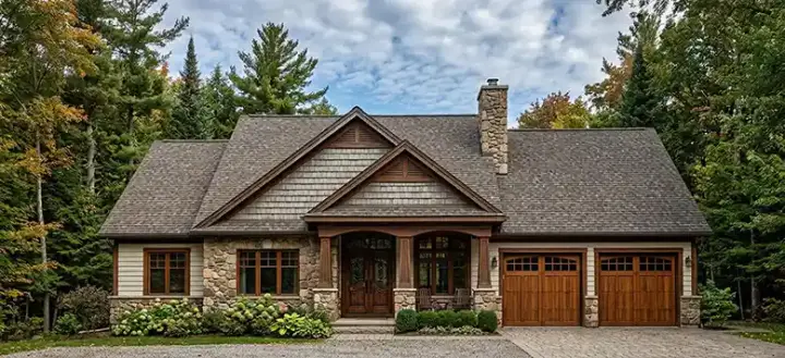 Bungalow house plans 7-248 - front exterior, 1,895 sq ft, 3 bed, 2 bath house plans | Monster House Plans