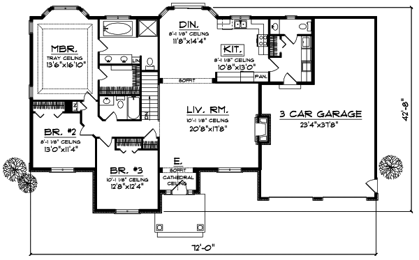 Main Floor Plan: 7-249