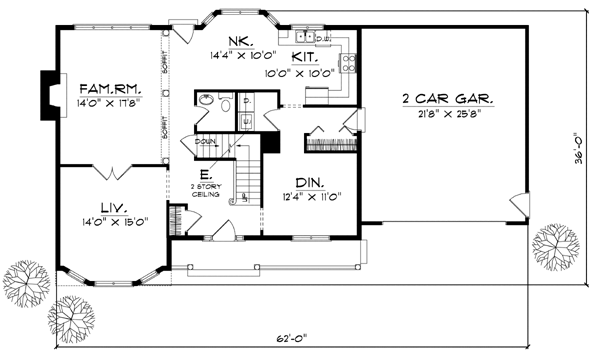 Main Floor Plan: 7-251