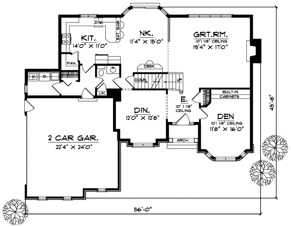 Main Floor Plan: 7-253