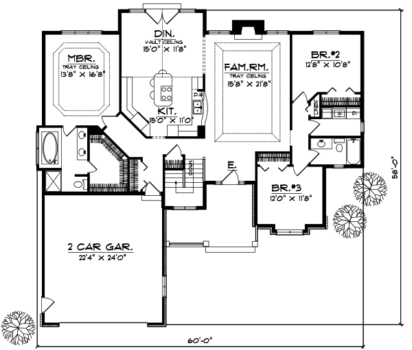 Main Floor Plan: 7-254