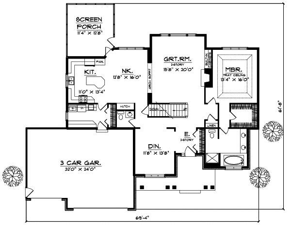 Main Floor Plan: 7-259