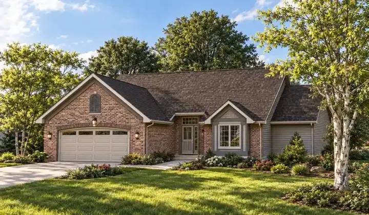 Traditional house plans 7-262 - front exterior, 1,632 sq ft, 3 bed, 2 bath house plans | Monster House Plans