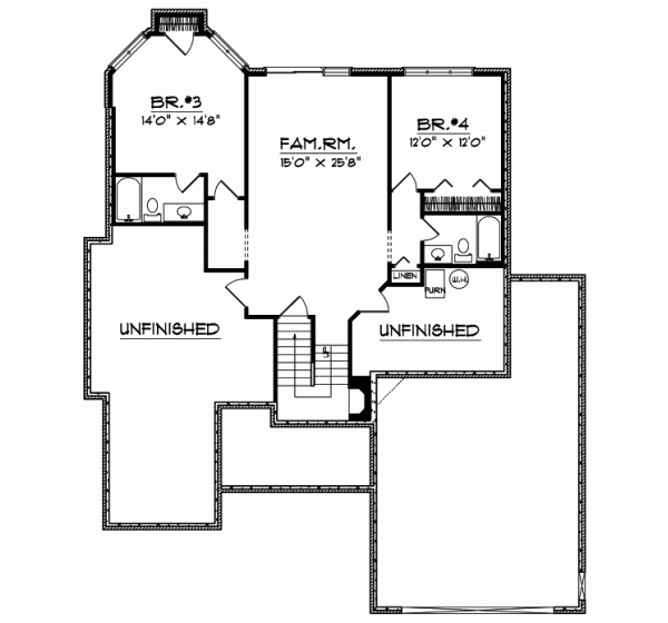 Lower Floor Plan: 7-265