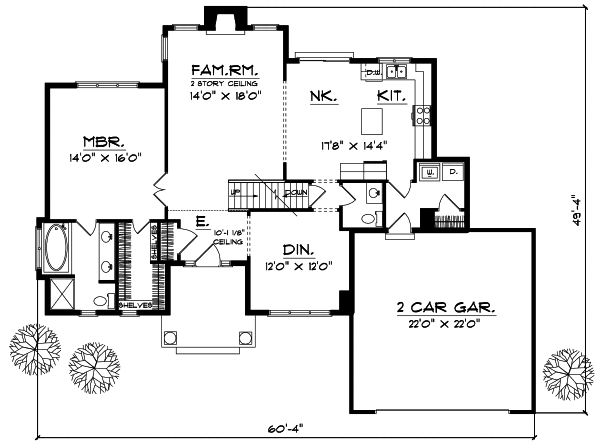 Main Floor Plan: 7-266
