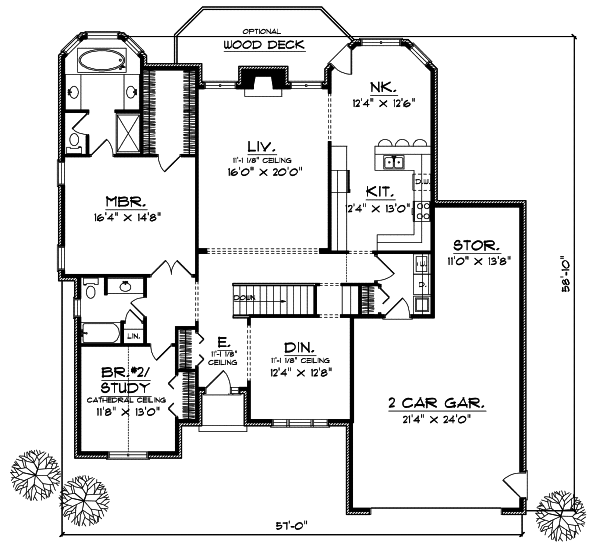Main Floor Plan: 7-267