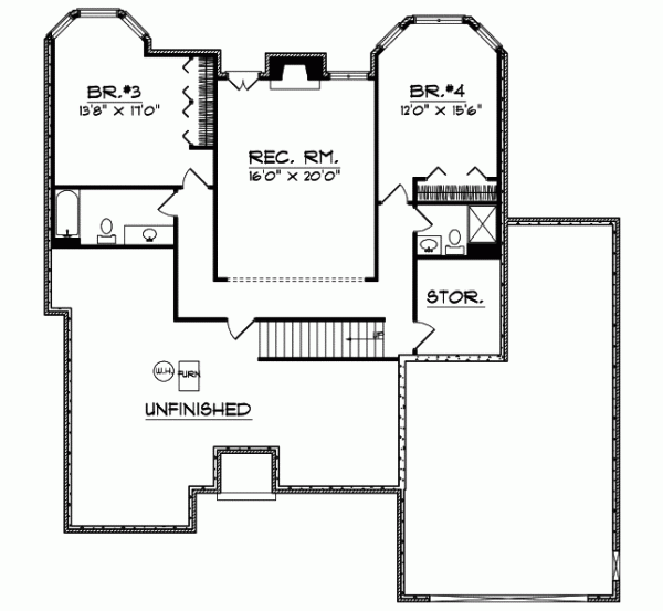 Lower Floor Plan: 7-268