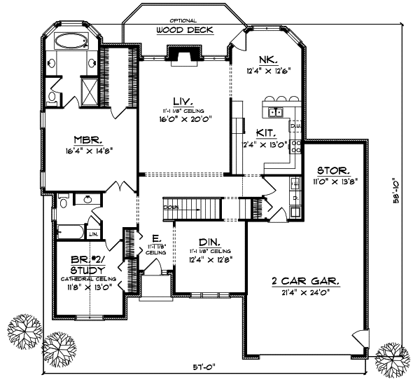 Main Floor Plan: 7-268