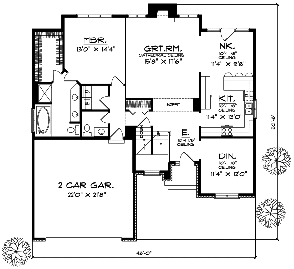 Main Floor Plan: 7-269