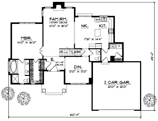Main Floor Plan: 7-270