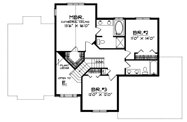 Upper/Second Floor Plan: 7-271