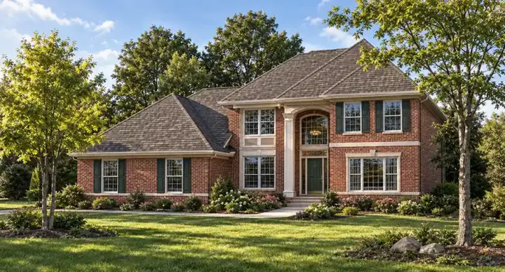 Traditional house plans 7-272 - front exterior, 2,354 sq ft, 3 bed, 2 bath house plans | Monster House Plans