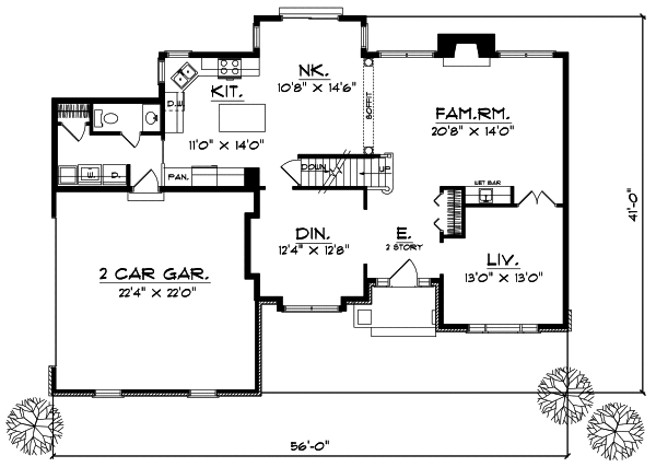 Main Floor Plan: 7-272