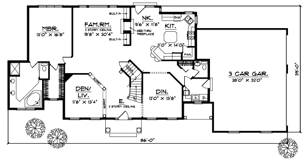 Main Floor Plan: 7-274