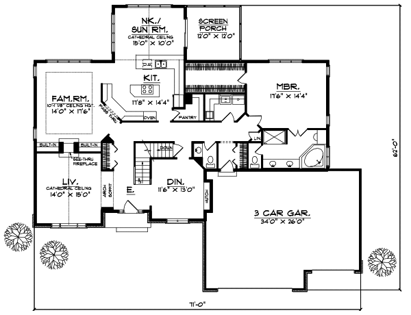 Main Floor Plan: 7-277