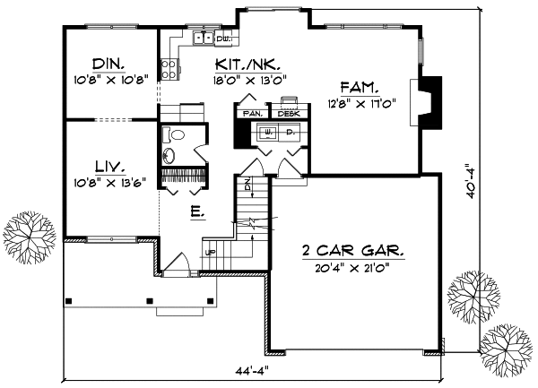 Main Floor Plan: 7-278