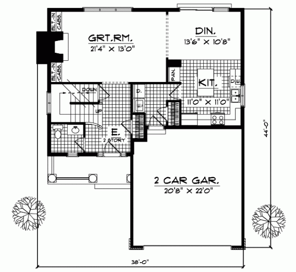 Main Floor Plan: 7-281