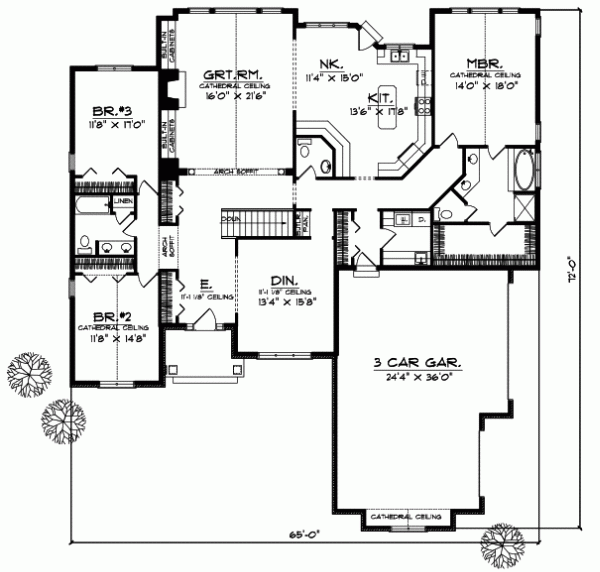 Main Floor Plan: 7-284