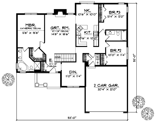 Main Floor Plan: 7-285