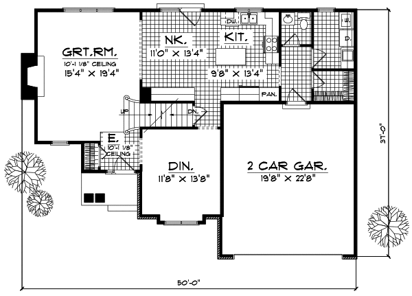 Main Floor Plan: 7-287