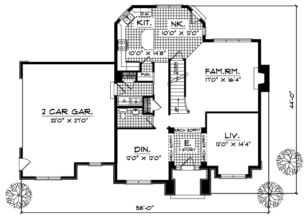 Main Floor Plan: 7-289