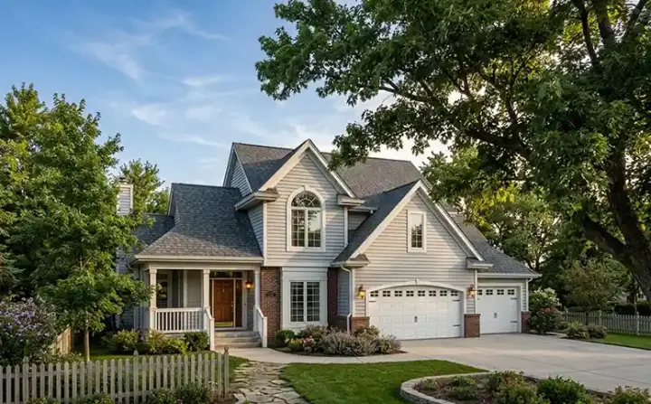 Traditional house plans 7-290 - front exterior, 2,193 sq ft, 4 bed, 2 bath house plans | Monster House Plans