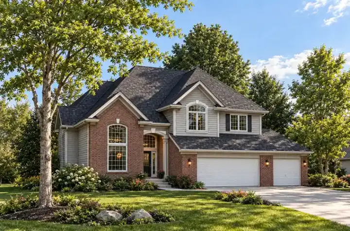 Traditional house plans 7-291 - front exterior, 2,723 sq ft, 4 bed, 2 bath house plans | Monster House Plans