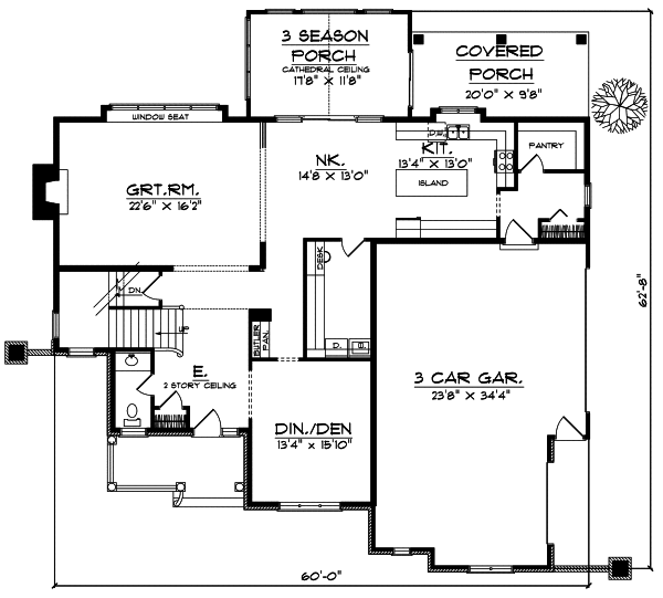 Main Floor Plan: 7-294