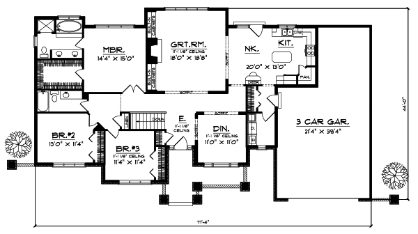 Main Floor Plan: 7-297