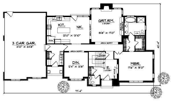 Main Floor Plan: 7-299