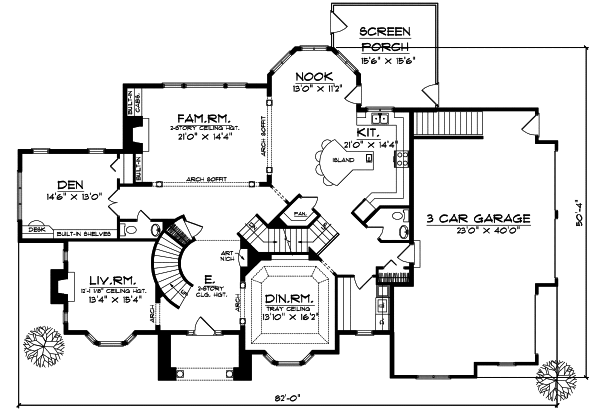 Main Floor Plan: 7-307