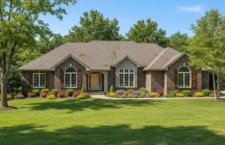 Traditional house plans 7-309 - front exterior, 2,369 sq ft, 2 bed, 2 bath house plans | Monster House Plans
