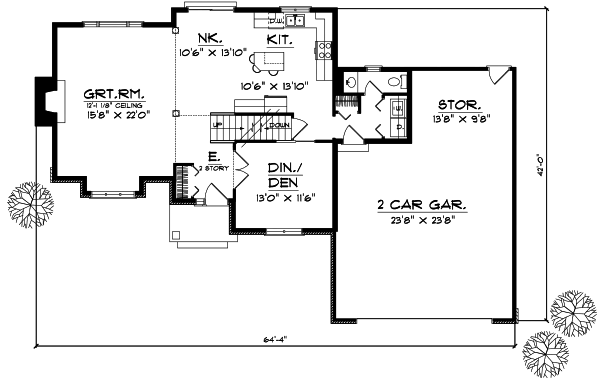 Main Floor Plan: 7-310