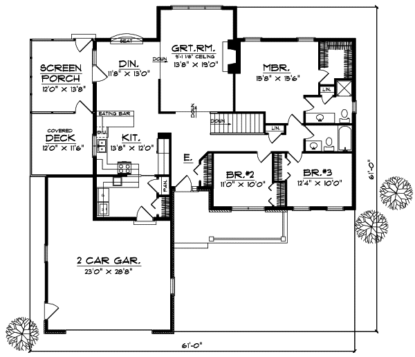 Main Floor Plan: 7-311