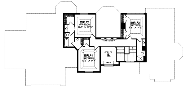 Upper/Second Floor Plan: 7-312