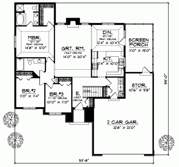 Main Floor Plan: 7-313