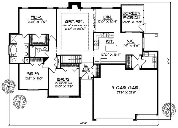 Main Floor Plan: 7-314