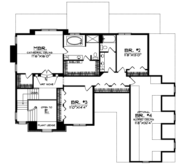 Upper/Second Floor Plan:7-317