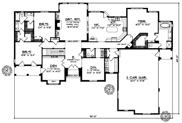 Main Floor Plan: 7-318