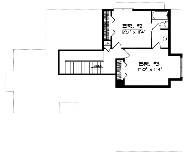 Upper/Second Floor Plan: 7-322