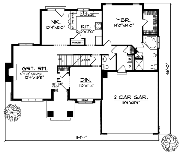 Main Floor Plan: 7-323