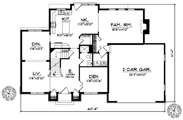 Main Floor Plan: 7-324