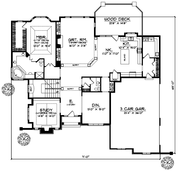 Main Floor Plan: 7-325