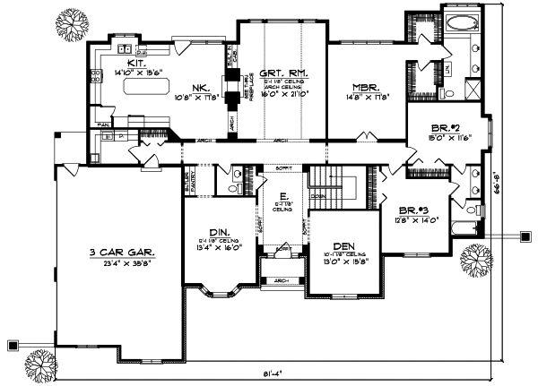 Main Floor Plan: 7-326