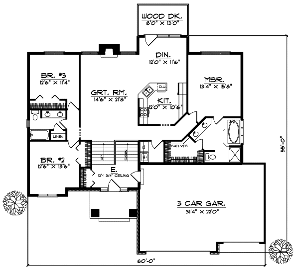 Main Floor Plan: 7-329