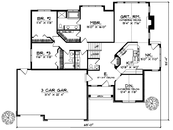 Main Floor Plan: 7-331