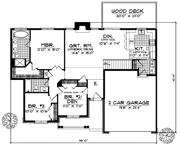 Main Floor Plan: 7-340
