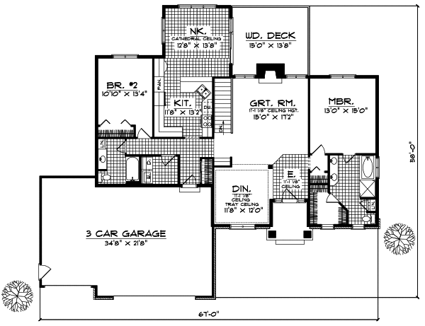 Main Floor Plan: 7-350