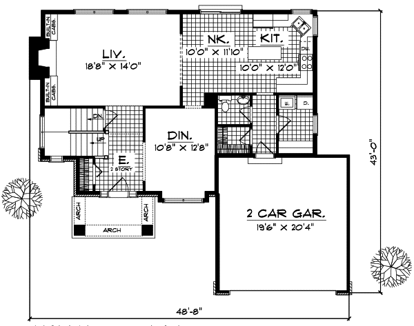 Main Floor Plan: 7-355